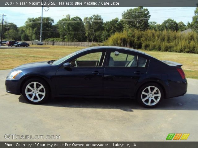 2007 Nissan Maxima 3.5 SE in Majestic Blue Metallic
