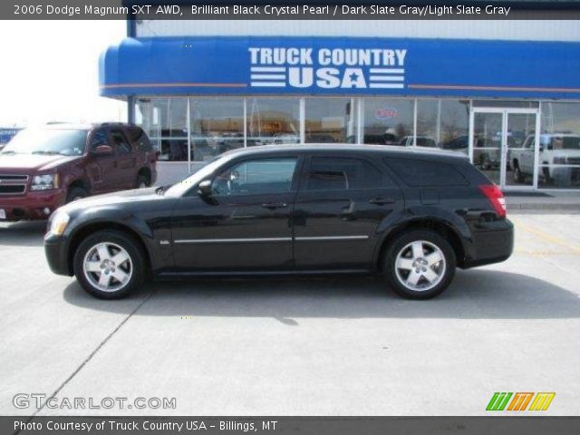 Brilliant Black Crystal Pearl - 2006 Dodge Magnum SXT AWD - Dark Slate ...