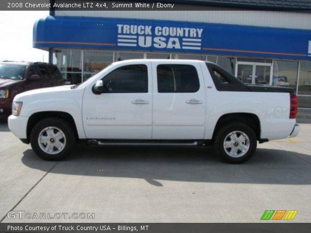 2008 Chevrolet Avalanche LTZ 4x4 in Summit White