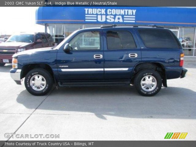 2003 GMC Yukon SLT 4x4 in Indigo Blue Metallic