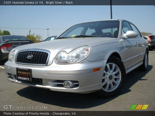 2005 Hyundai Sonata LX V6 in Bright Silver