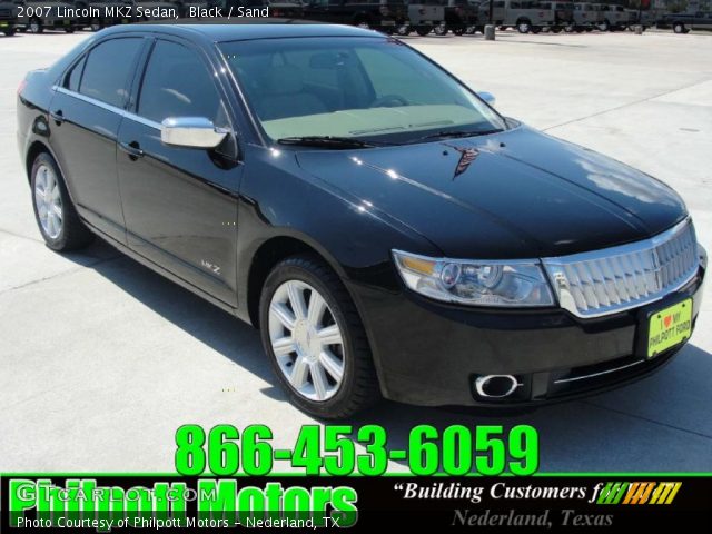 2007 Lincoln MKZ Sedan in Black
