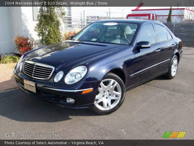 2004 Mercedes-Benz E 320 Sedan in Midnight Blue
