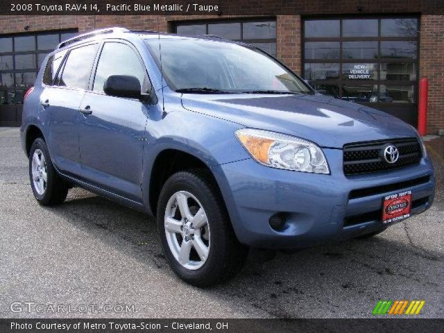 2008 Toyota RAV4 I4 in Pacific Blue Metallic