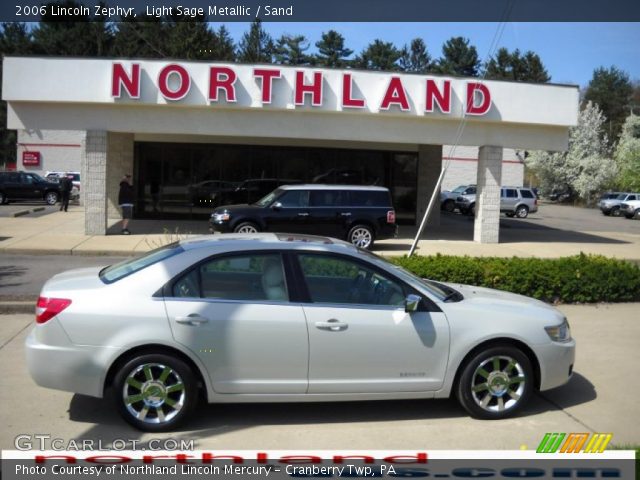 2006 Lincoln Zephyr  in Light Sage Metallic