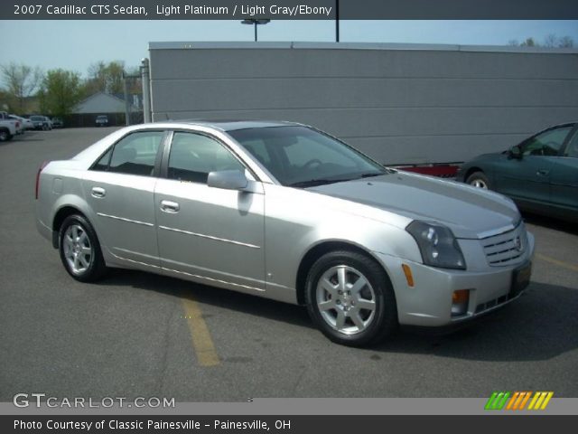 2007 Cadillac CTS Sedan in Light Platinum