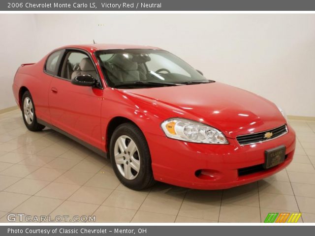 2006 Chevrolet Monte Carlo LS in Victory Red