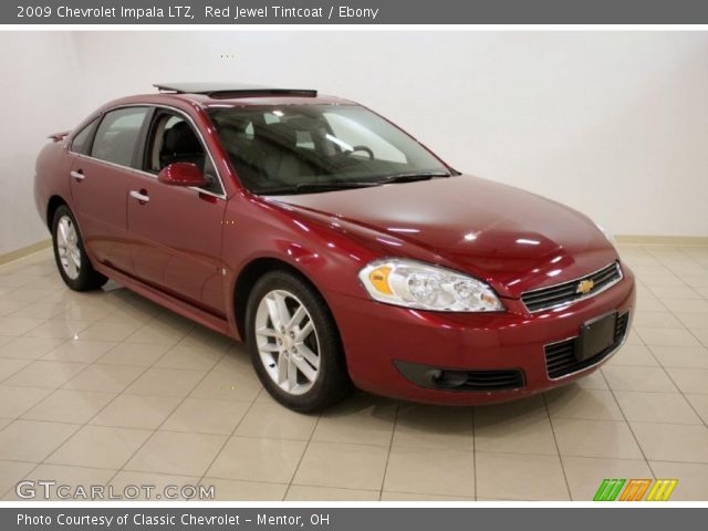 2009 Chevrolet Impala LTZ in Red Jewel Tintcoat