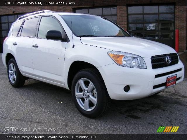 2008 Toyota RAV4 I4 in Super White