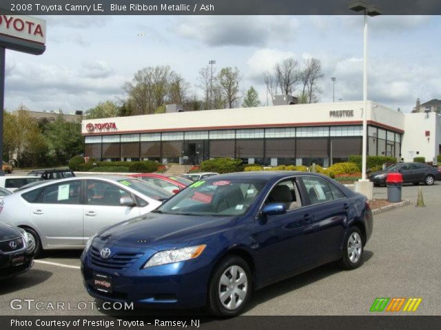 2008 Toyota Camry LE in Blue Ribbon Metallic