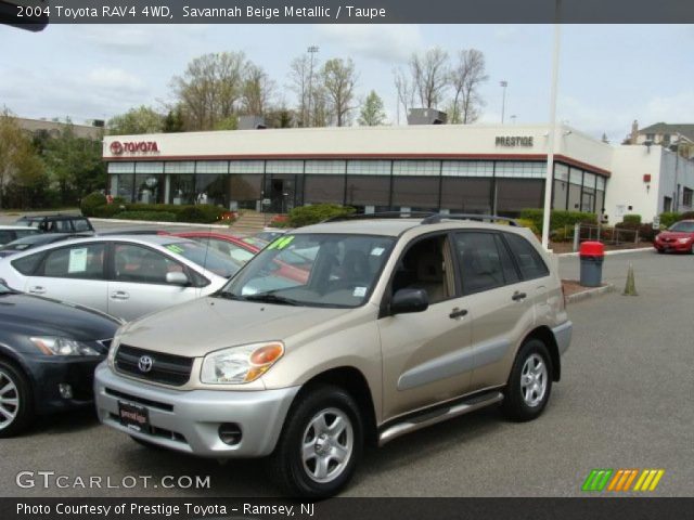 2004 Toyota RAV4 4WD in Savannah Beige Metallic