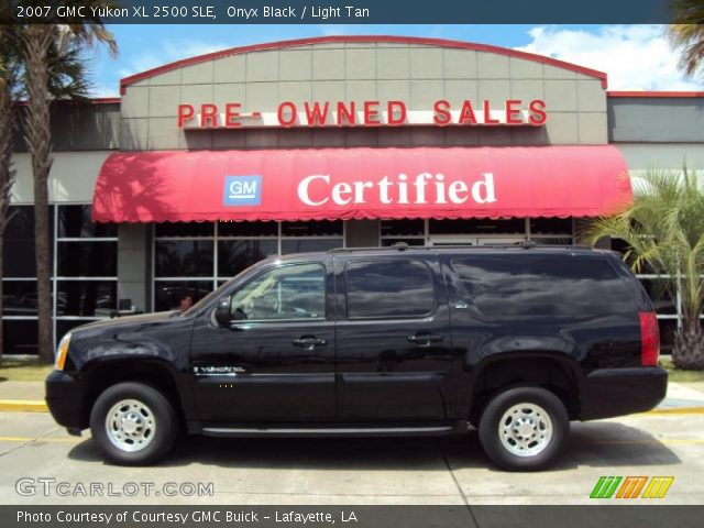 2007 GMC Yukon XL 2500 SLE in Onyx Black