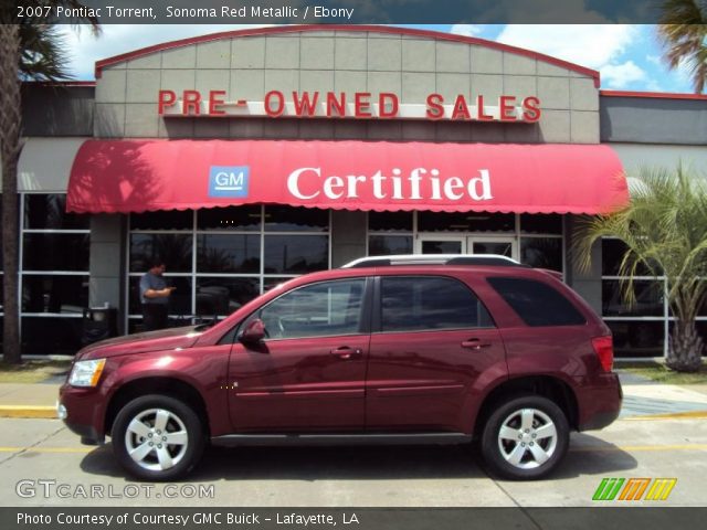 2007 Pontiac Torrent  in Sonoma Red Metallic