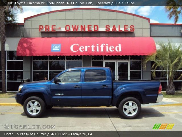 2006 Toyota Tacoma V6 PreRunner TRD Double Cab in Speedway Blue