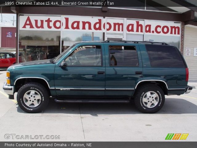 1995 Chevrolet Tahoe LS 4x4 in Emerald Green Metallic
