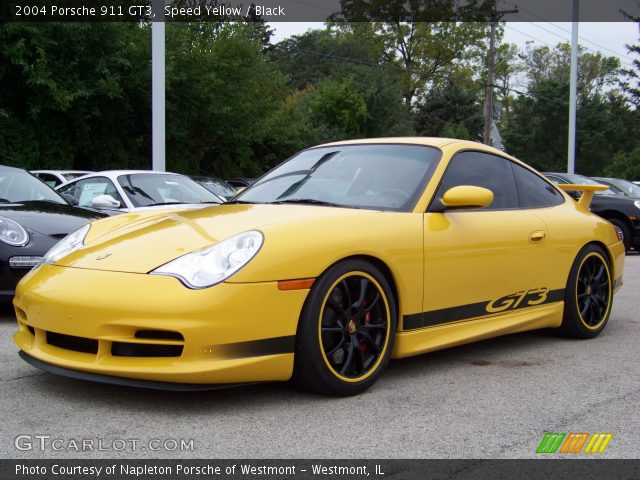 2004 Porsche 911 GT3 in Speed Yellow