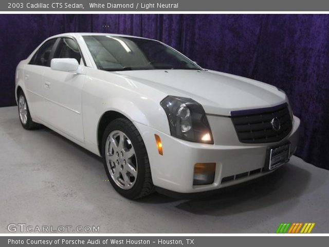 2003 Cadillac CTS Sedan in White Diamond