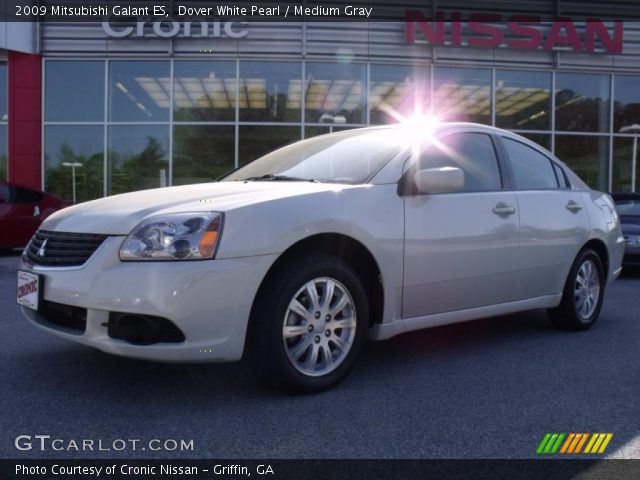 2009 Mitsubishi Galant ES in Dover White Pearl