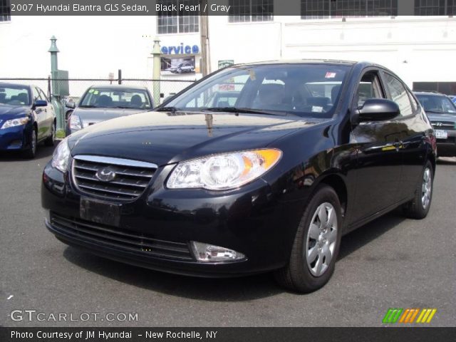 2007 Hyundai Elantra GLS Sedan in Black Pearl