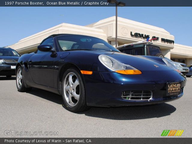 1997 Porsche Boxster  in Ocean Blue Metallic