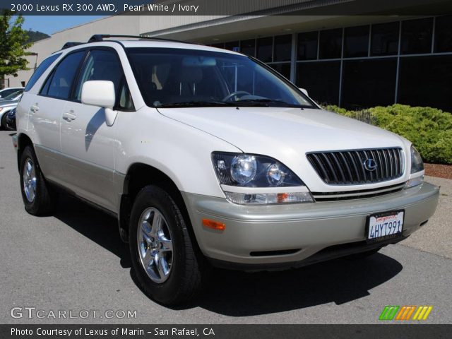 2000 Lexus RX 300 AWD in Pearl White