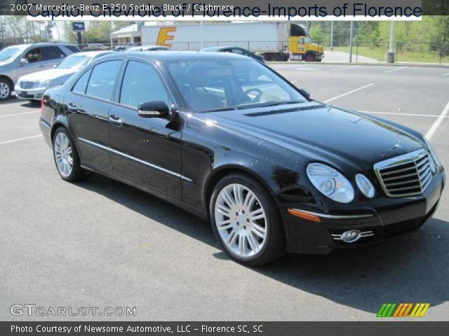 2007 Mercedes-Benz E 350 Sedan in Black