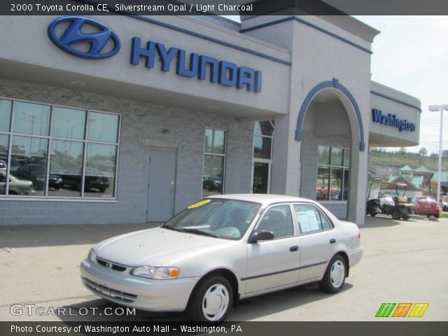 2000 Toyota Corolla CE in Silverstream Opal