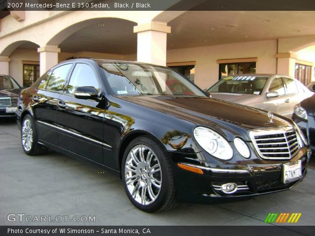 2007 Mercedes-Benz E 350 Sedan in Black