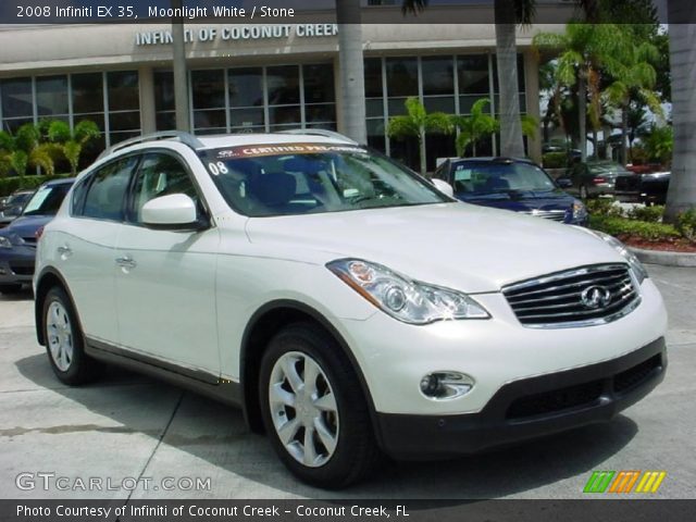 2008 Infiniti EX 35 in Moonlight White