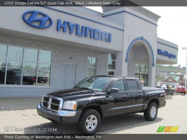 2005 Dodge Dakota SLT Quad Cab 4x4 in Black