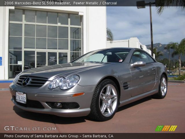 2006 Mercedes-Benz SL 500 Roadster in Pewter Metallic