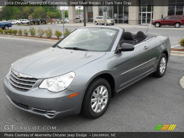 2009 Chrysler Sebring LX Convertible in Steel Silver Metallic