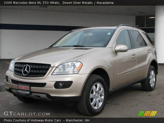 2006 Mercedes-Benz ML 350 4Matic in Desert Silver Metallic