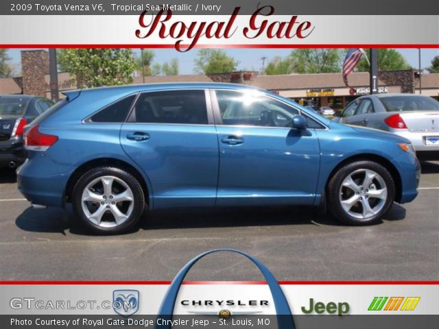 2009 Toyota Venza V6 in Tropical Sea Metallic