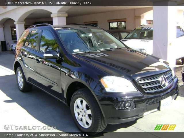 2007 Mercedes-Benz ML 350 4Matic in Black