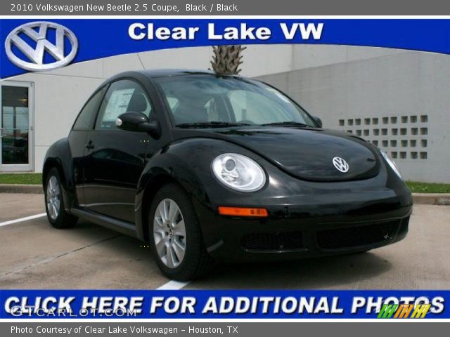 2010 Volkswagen New Beetle 2.5 Coupe in Black