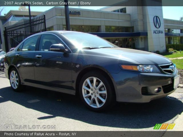 2007 Acura TSX Sedan in Carbon Gray Pearl