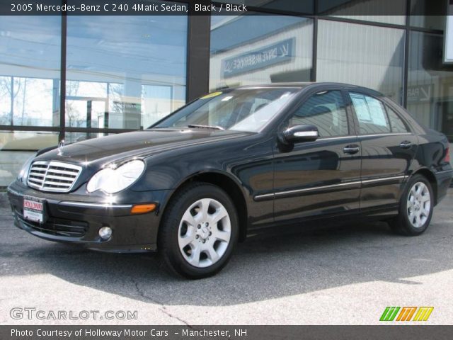 2005 Mercedes-Benz C 240 4Matic Sedan in Black