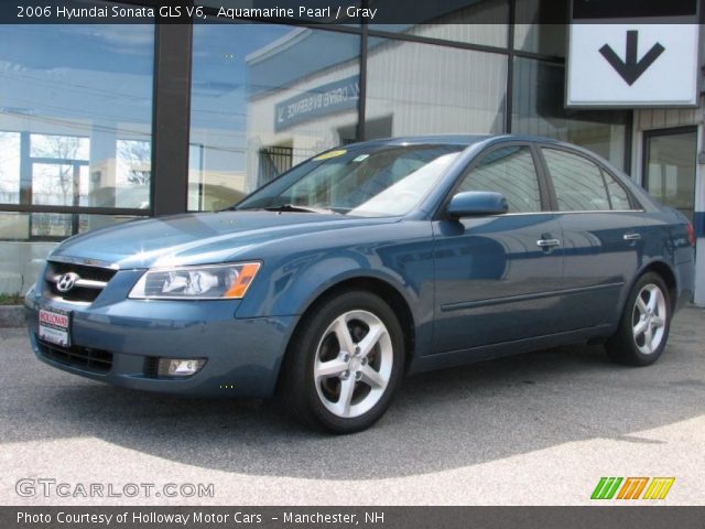2006 Hyundai Sonata GLS V6 in Aquamarine Pearl