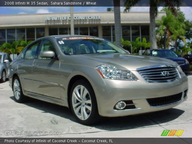 2008 Infiniti M 35 Sedan in Sahara Sandstone