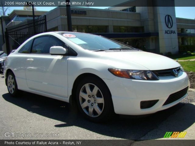 2006 Honda Civic LX Coupe in Taffeta White