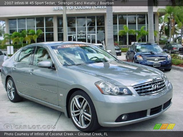 2007 Infiniti M 45 Sport Sedan in Serengeti Sand Metallic