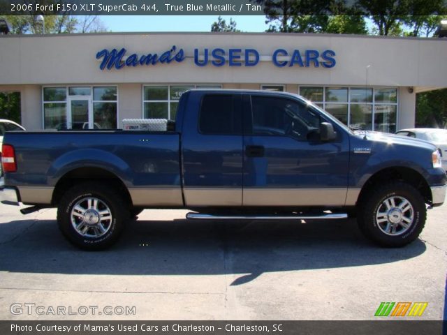 2006 Ford F150 XLT SuperCab 4x4 in True Blue Metallic