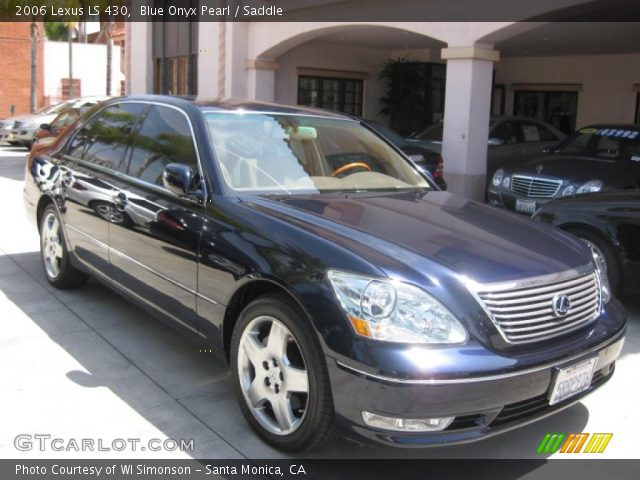 2006 Lexus LS 430 in Blue Onyx Pearl
