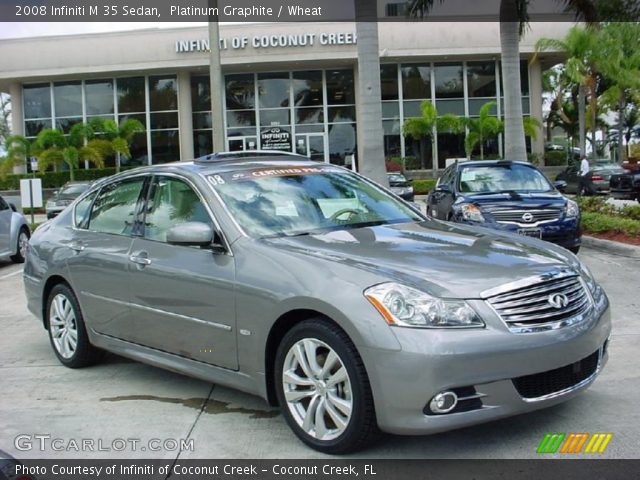 2008 Infiniti M 35 Sedan in Platinum Graphite