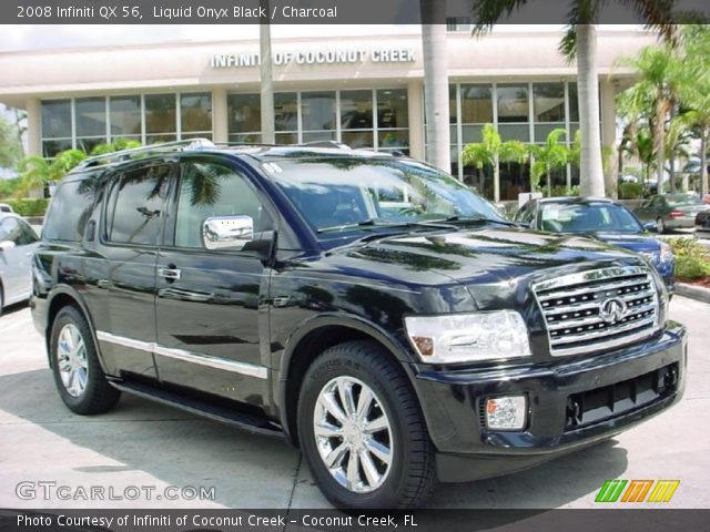 2008 Infiniti QX 56 in Liquid Onyx Black