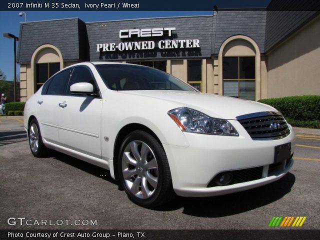 2007 Infiniti M 35 Sedan in Ivory Pearl