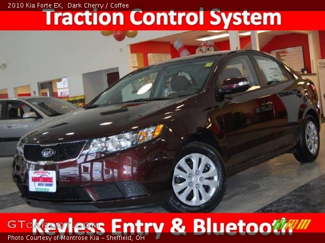 2010 Kia Forte EX in Dark Cherry