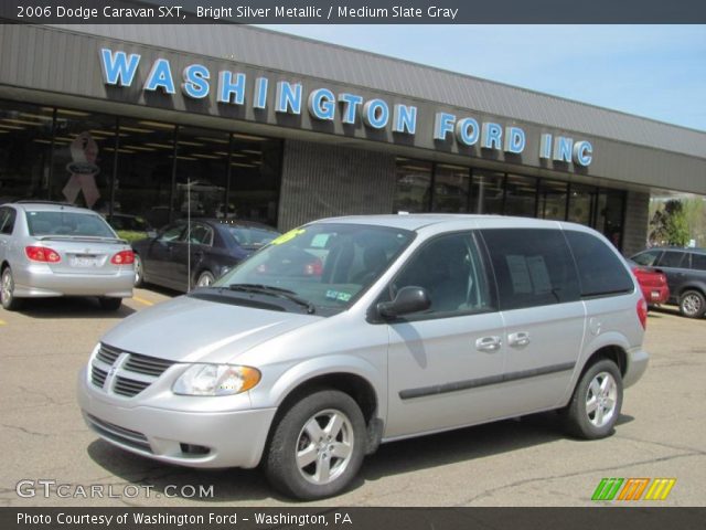 2006 Dodge Caravan SXT in Bright Silver Metallic