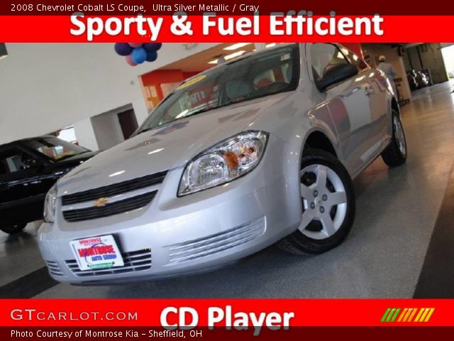 2008 Chevrolet Cobalt LS Coupe in Ultra Silver Metallic